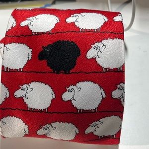 Robin Ruth artificial silk men’s Black Sheep of the Family necktie